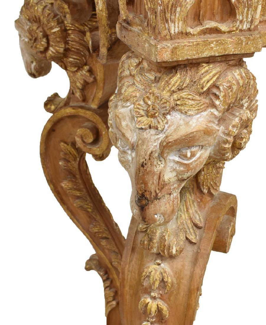 baroque style console table