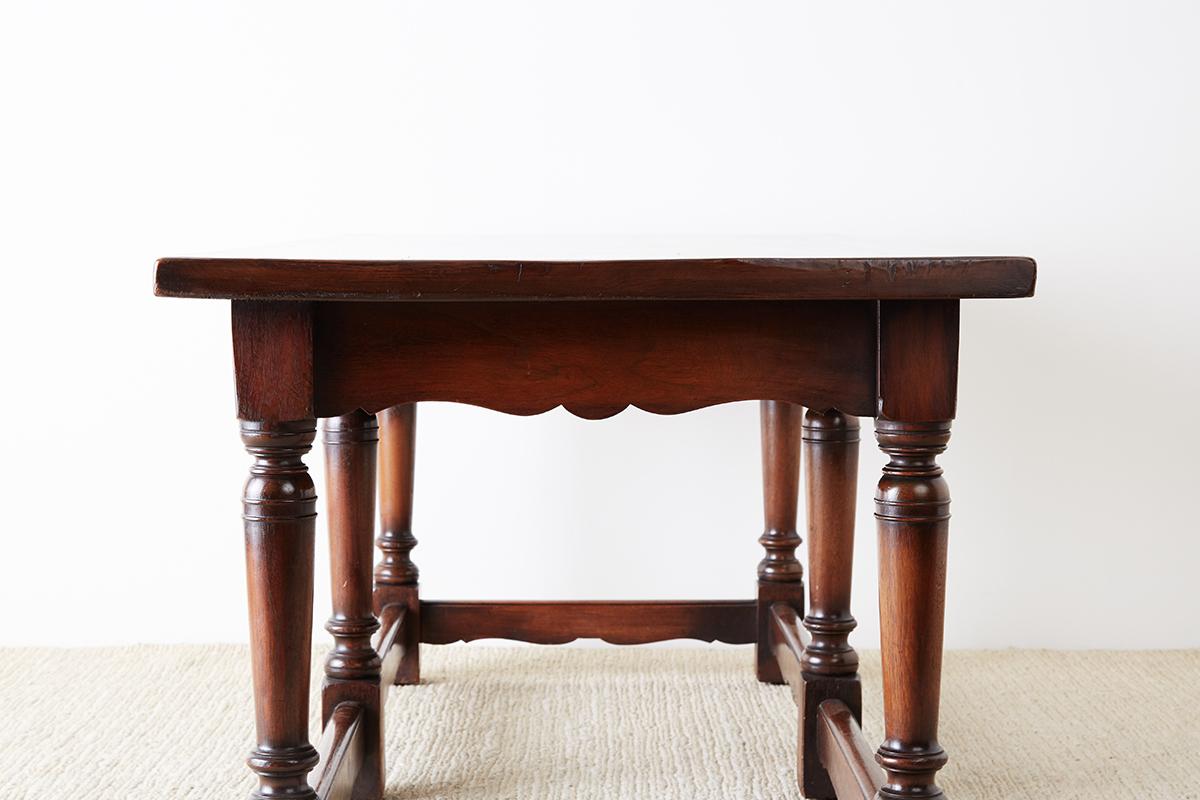 Italian Baroque Style Refectory Table or Library Table 11