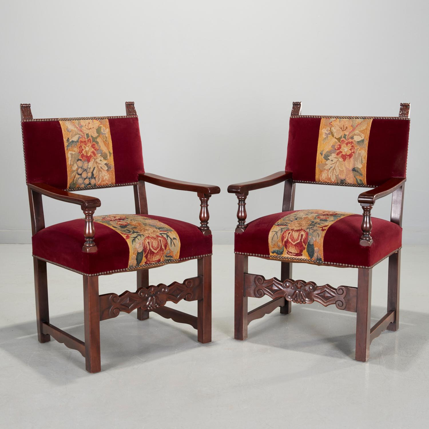 Baroque Schmieg-Hungate & Kotzian LLC, chaises de salle  manger de style baroque italien, lot de 8 en vente
