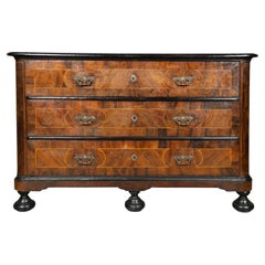 Italian Baroque Walnut Commode