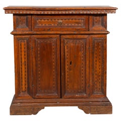 Italian Baroque Walnut Credenza