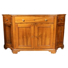 Italian Baroque Walnut Side Cabinet