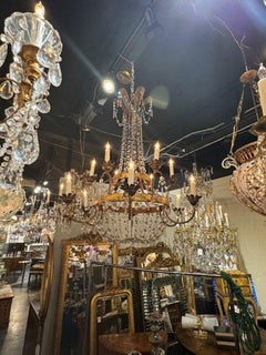 Italian Basket Chandelier
