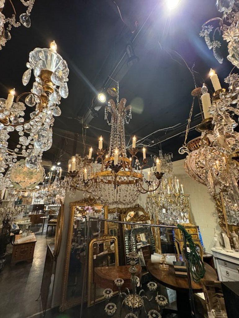 Lampadario a cesto italiano In condizioni buone in vendita a Dallas, TX