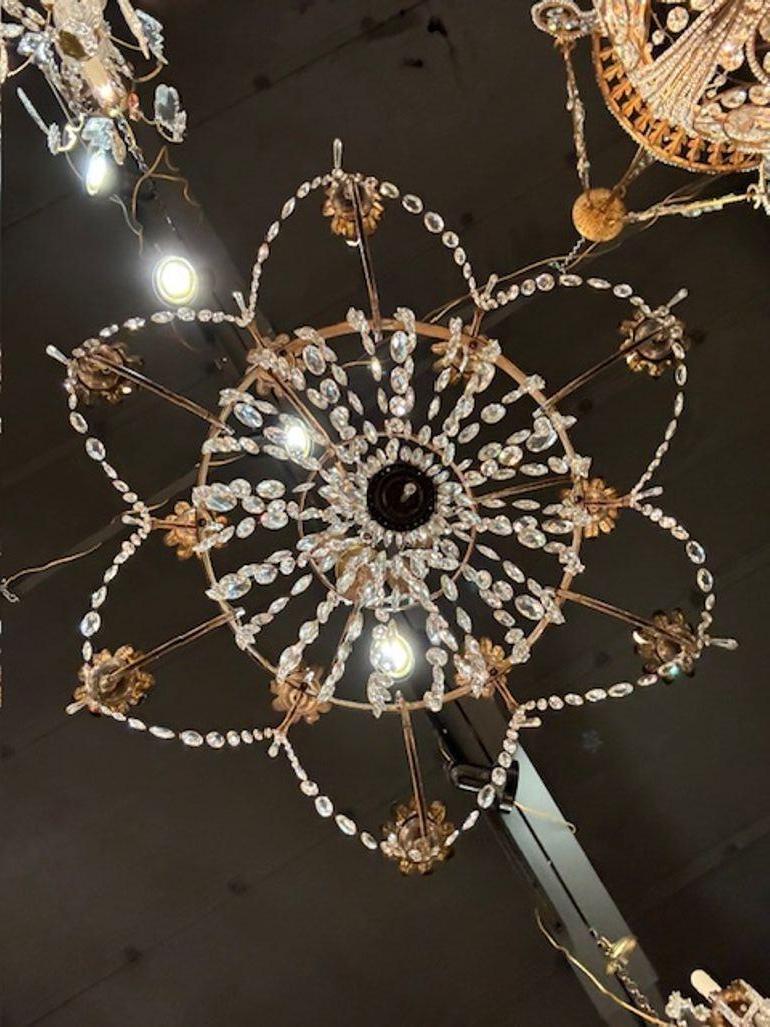 Lampadario a cesto italiano in vendita 4