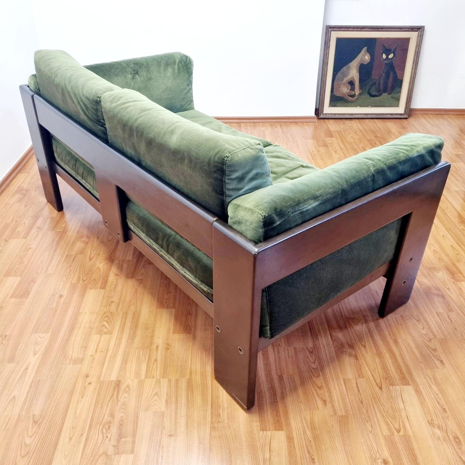 Italian Bastiano Sofa by Tobia & Afra Scarpa for Gavina Italy 60s 2