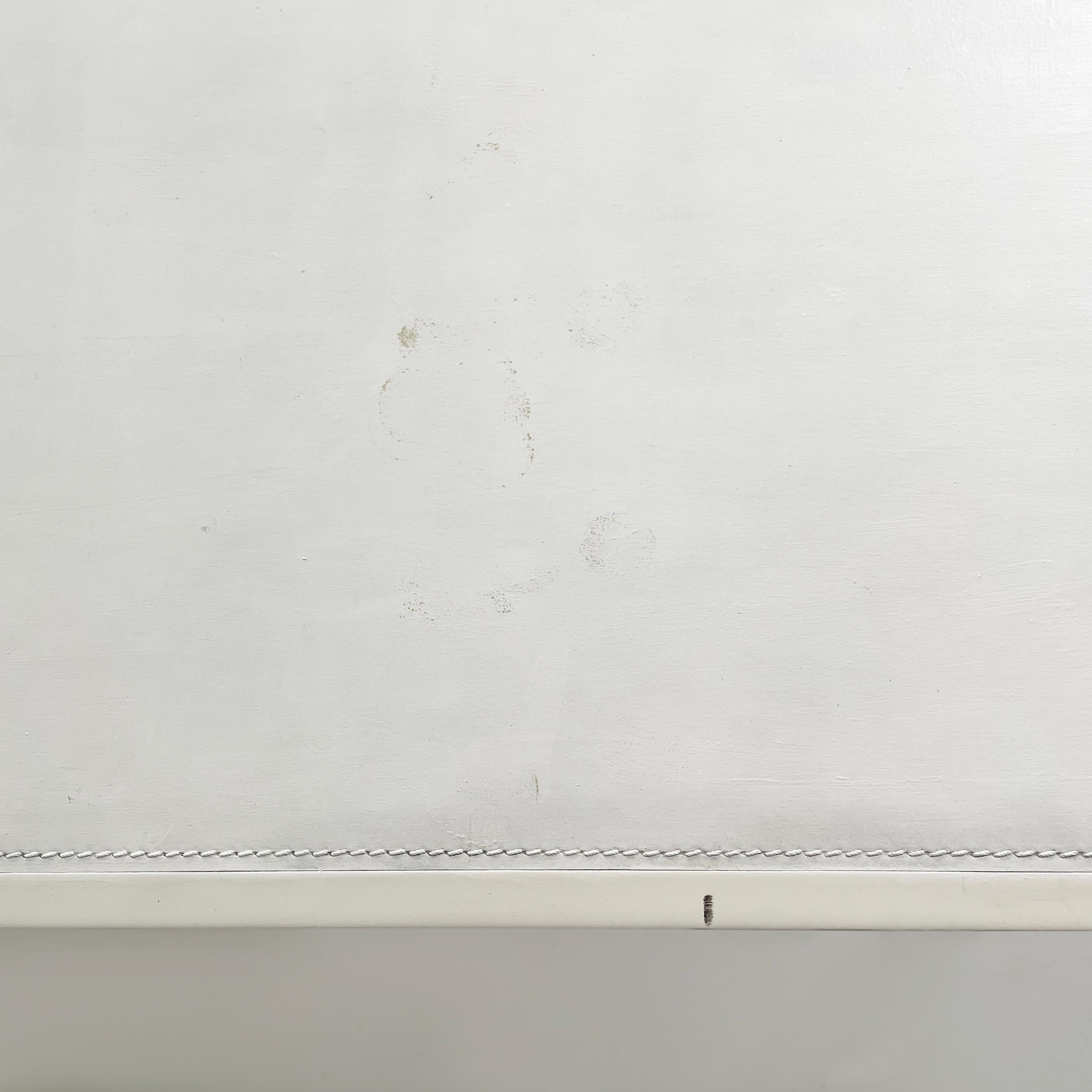 Italian Bauhaus White Desk Comacina by Piero Bottoni for Zanotta, 1980s For Sale 3