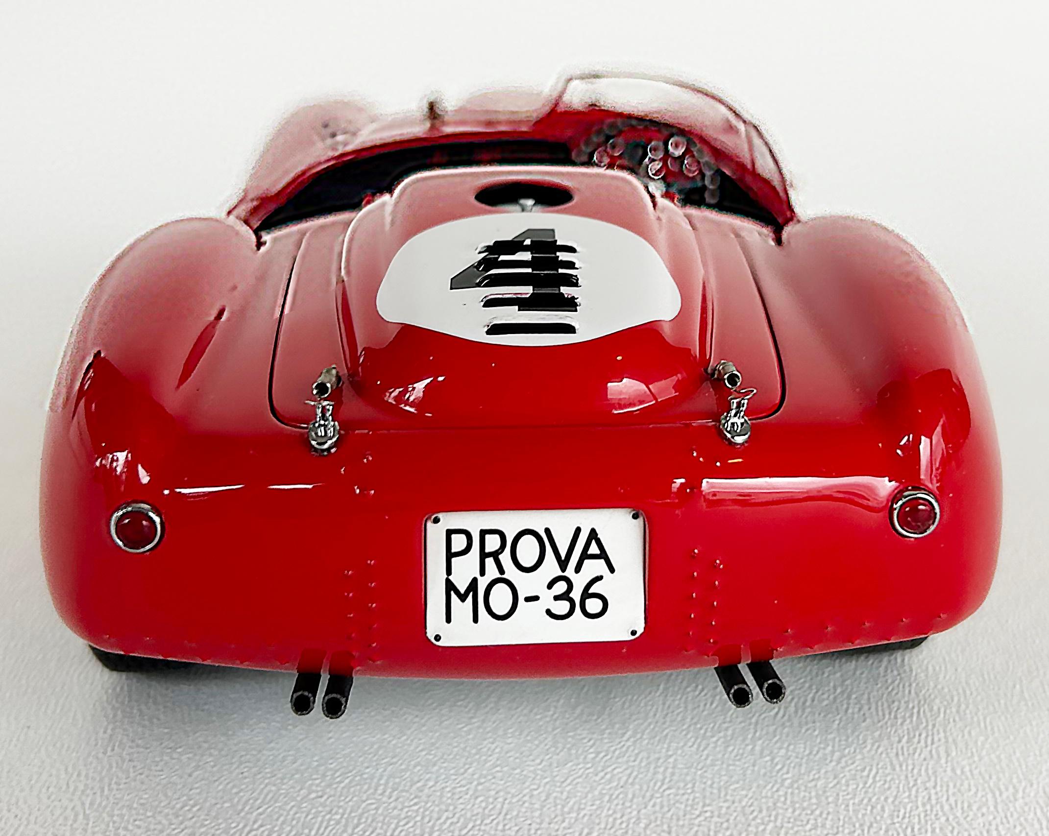 Italian BBR 1954 Ferrari 375 Plus Car Model, From Edition of 30, New in Box Excellent état - En vente à Miami, FL