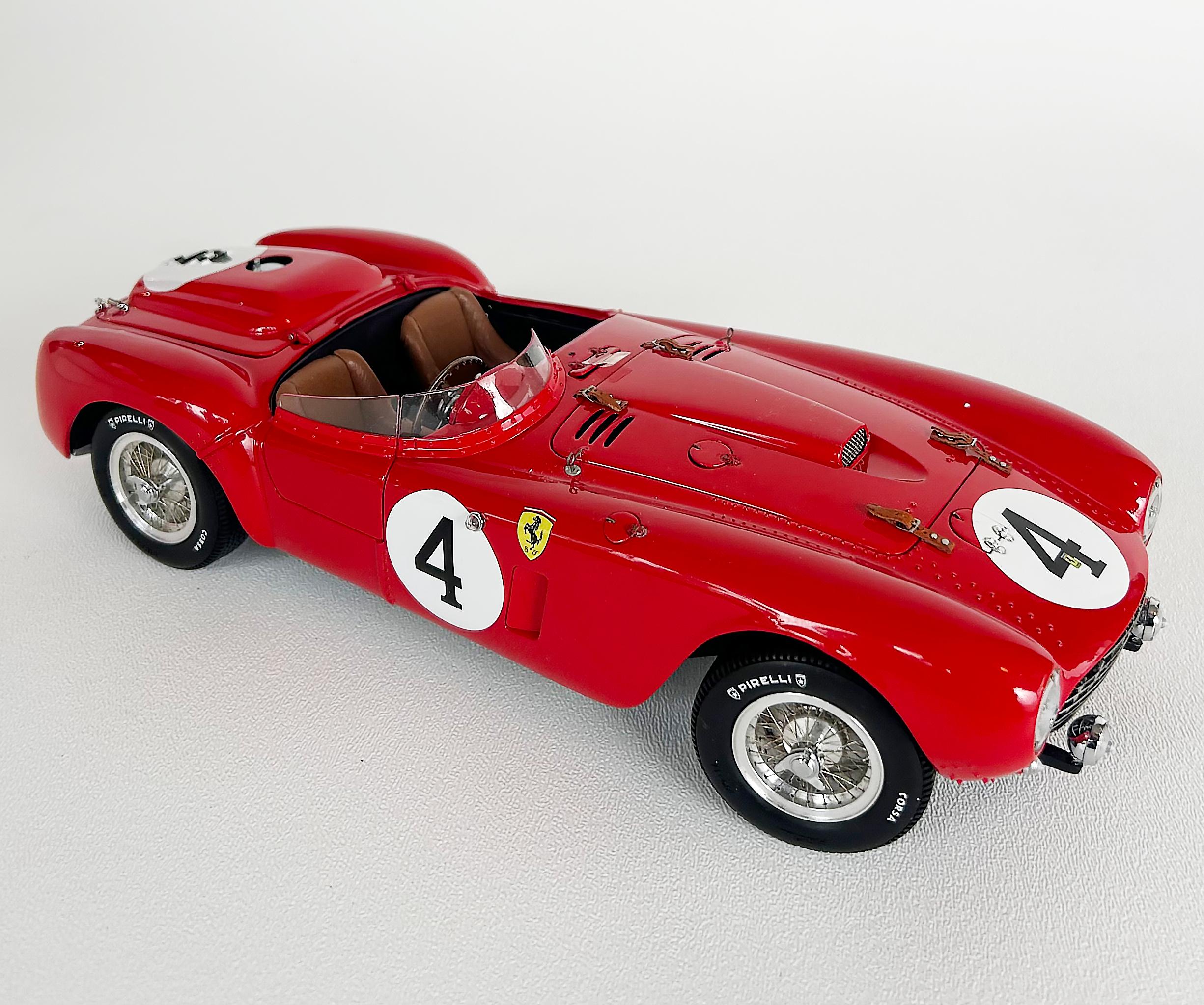 XXIe siècle et contemporain Italian BBR 1954 Ferrari 375 Plus Car Model, From Edition of 30, New in Box en vente