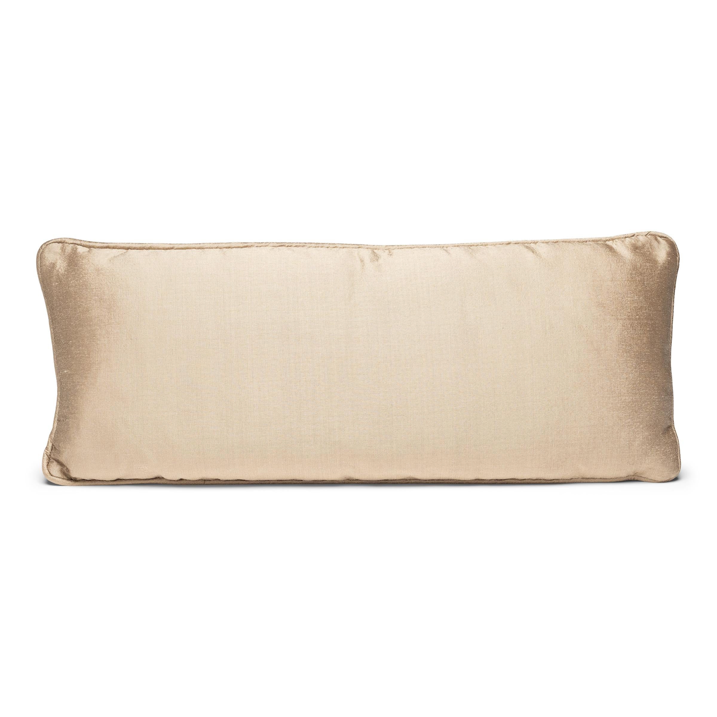 Italienische Perlen Rose Throw Kissen im Zustand „Gut“ im Angebot in Chicago, IL