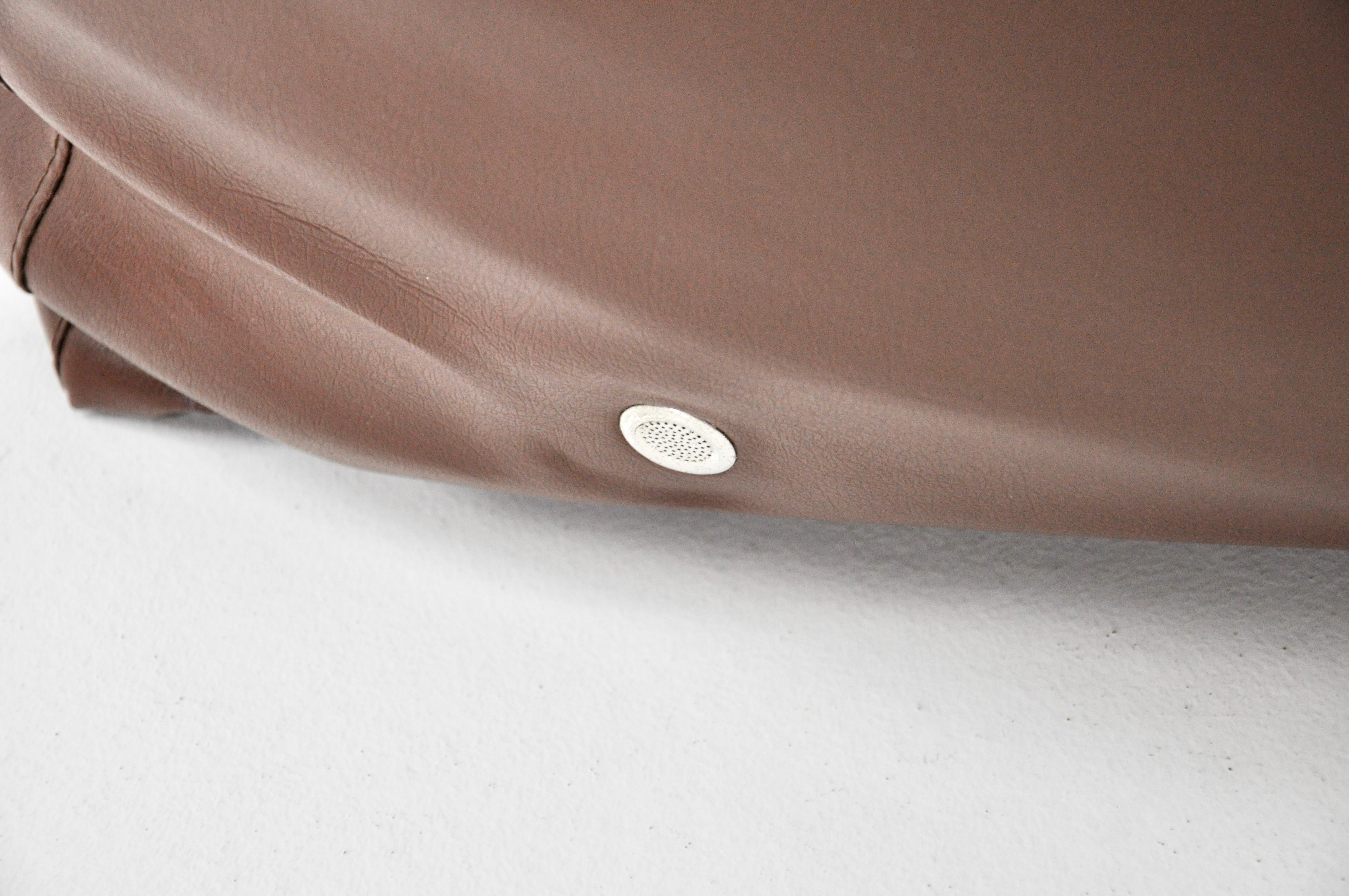 Italian Bean Bag Chair, Set of 5, 1960s 4