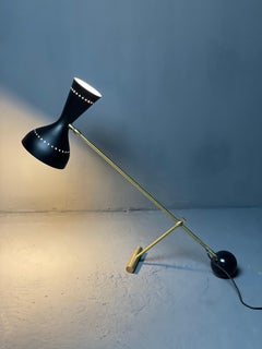 Italian Bedside Lamp, 2 Lights