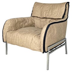 Italian beige fabric armchair Légère by Patricia Urquiola for De Padova, 2007