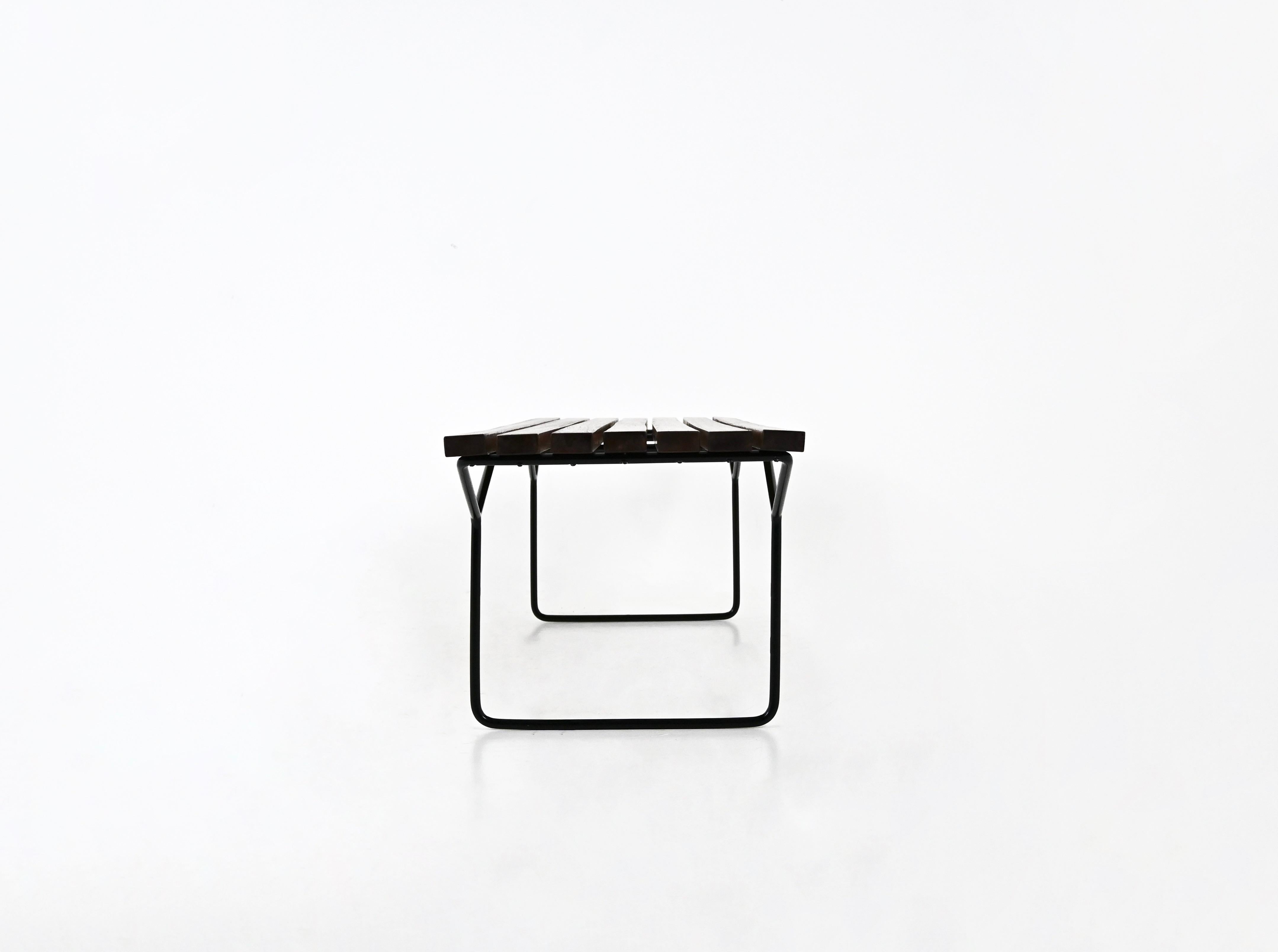 Metal Italian Bench, 1960s For Sale