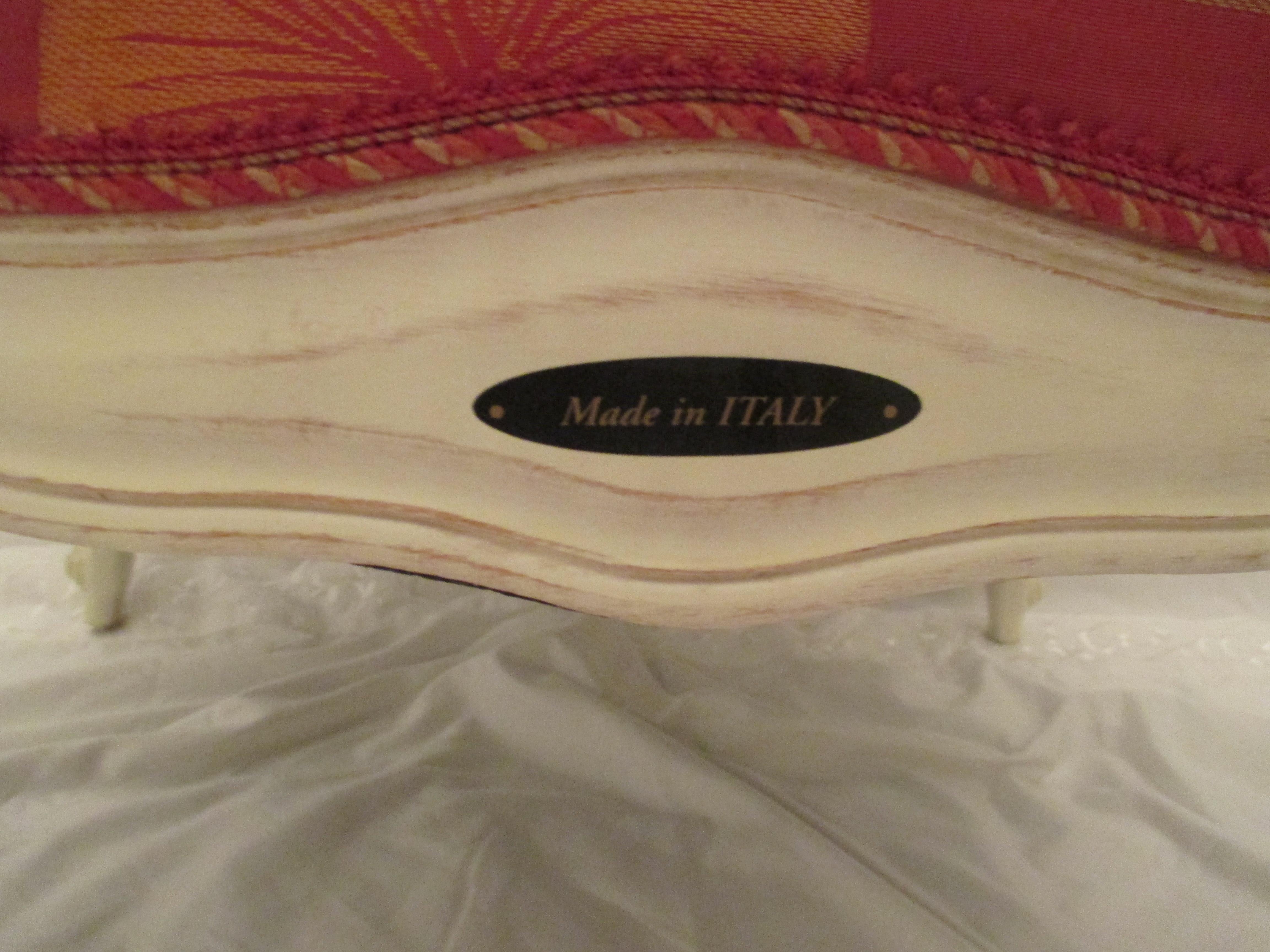 French Provincial Italian Bergere Chair For Sale