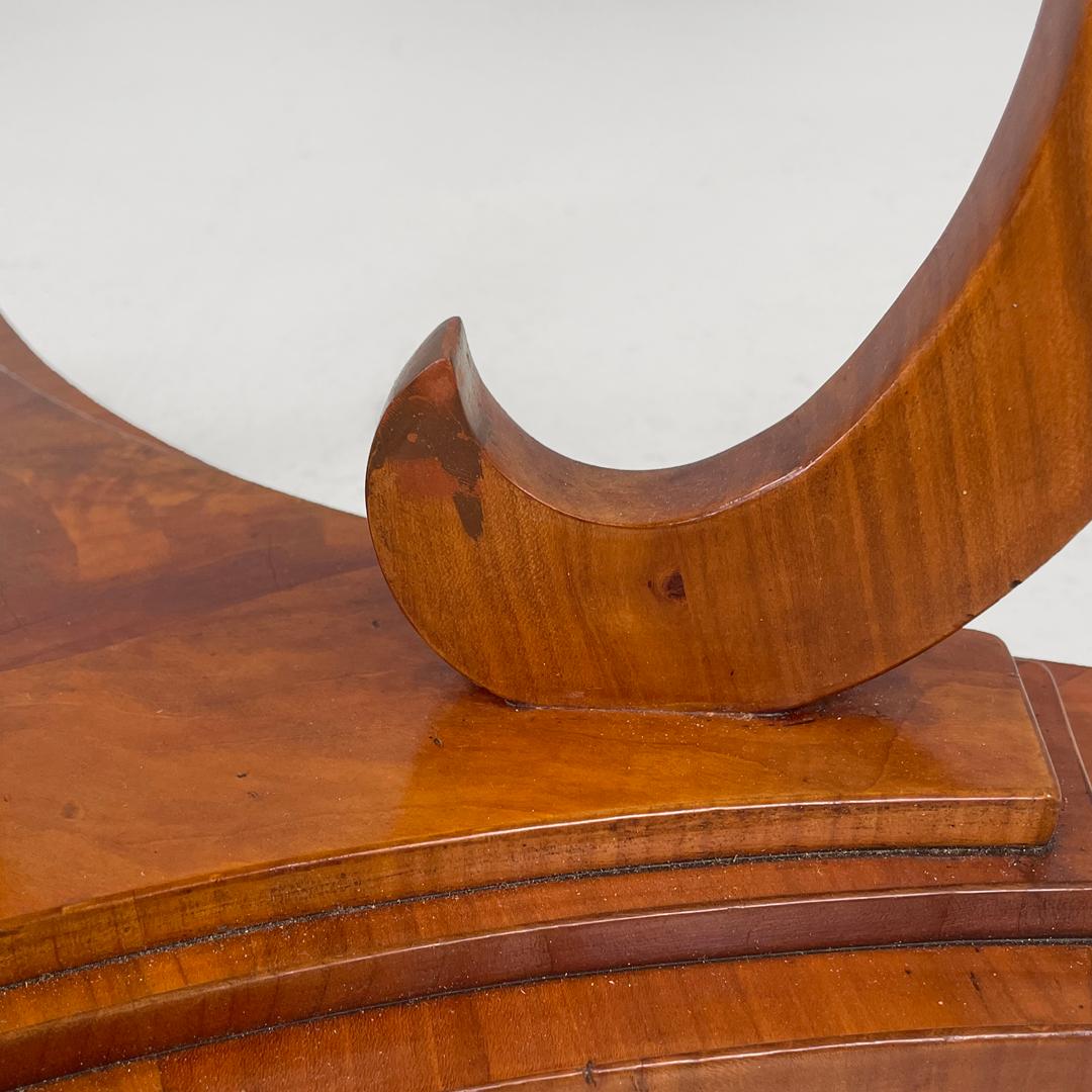 Italienische runde Holzsockel oder -säulen im Biedermeier-Stil, frühe 1800er Jahre im Angebot 12