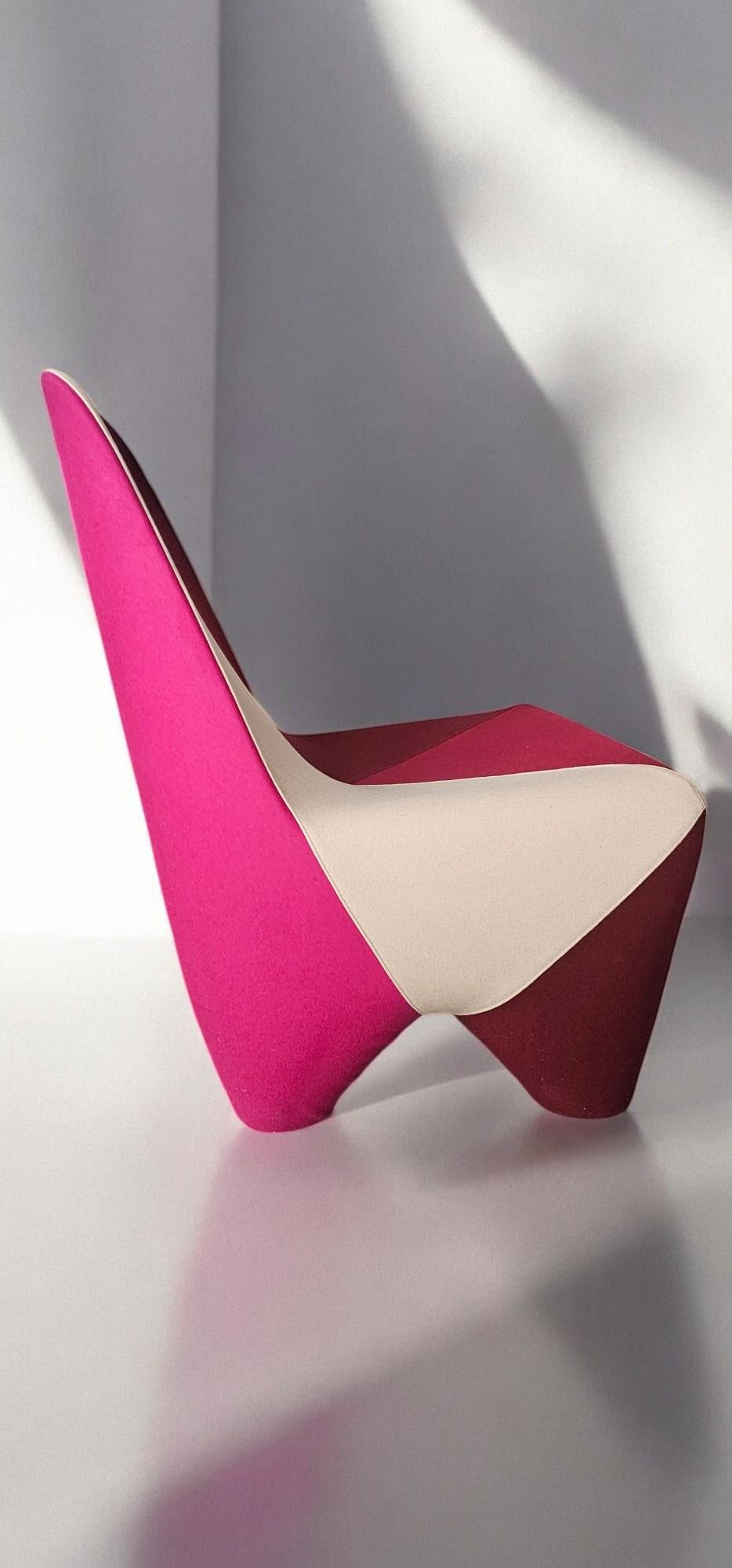 Italian Binta four Armchairs designed by Philippe Bestenheider for Moroso, 2010 For Sale 5
