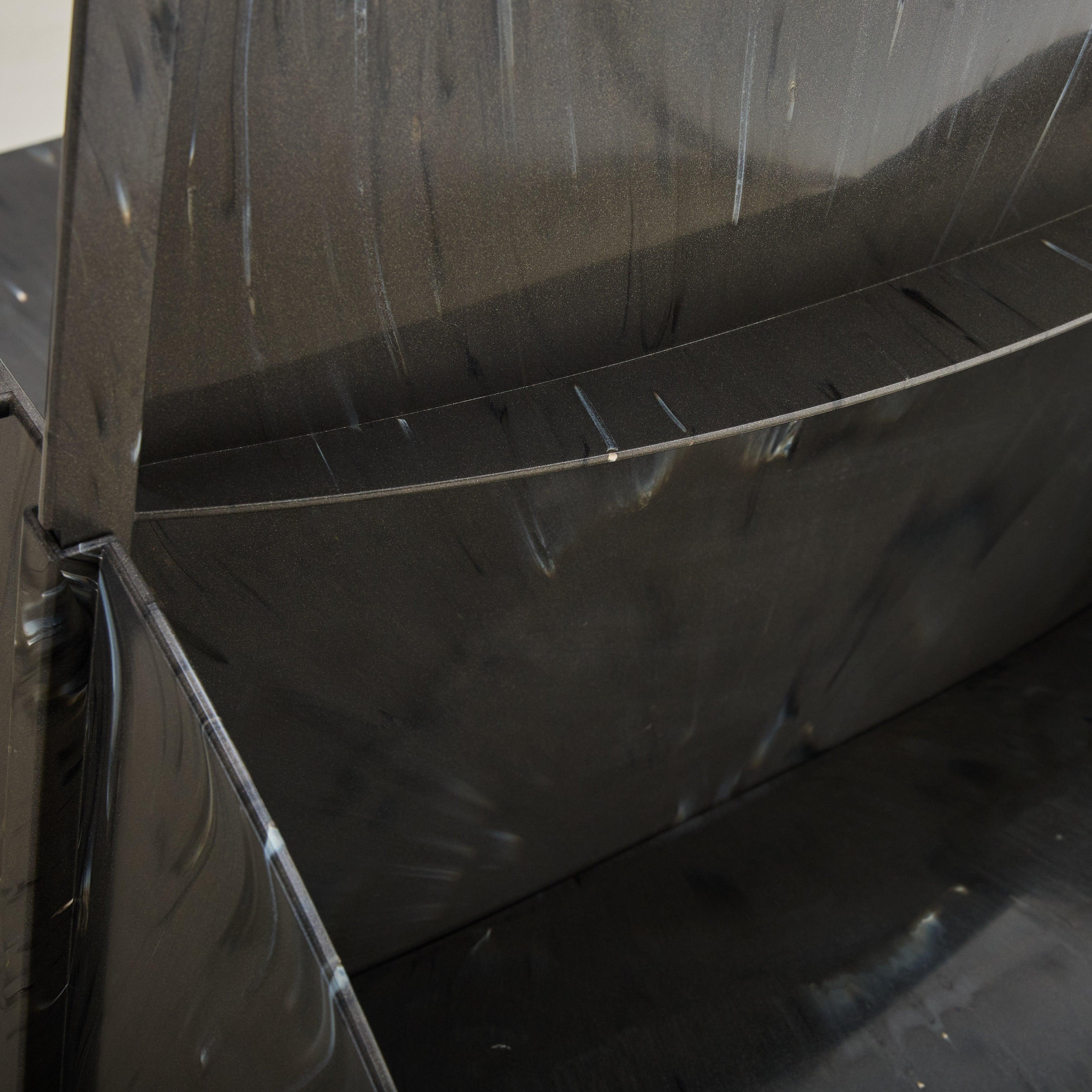 Chaise longue italienne noire '4814' par Anna Castelli Ferrieri pour Kartell, 1988 en vente 4