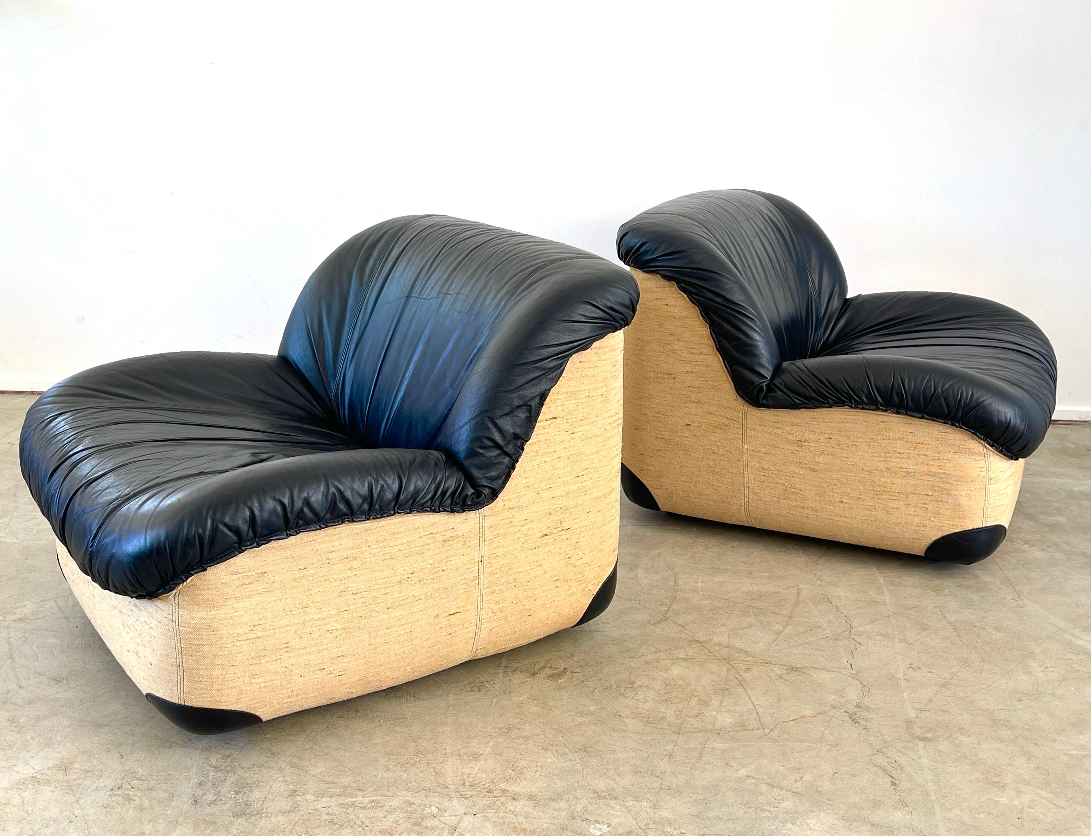 Henning Korch, Swan - Italian Leather Chairs For Sale 9