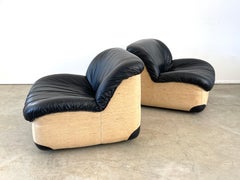 Henning Korch, Swan - Italian Leather Chairs