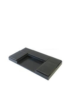 Italian Leather Box Desk Storage