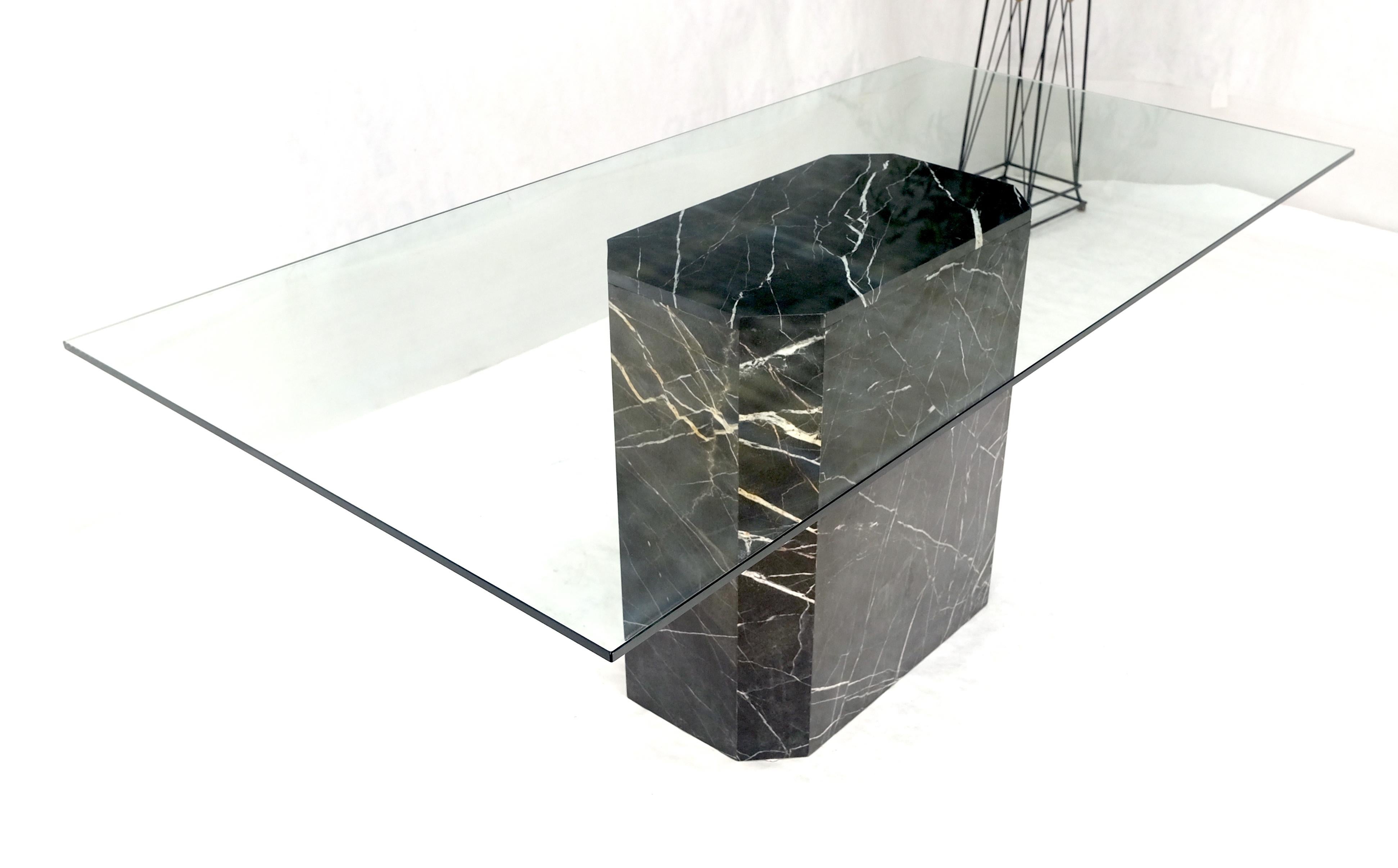 Italian Black Marble Base 35x71