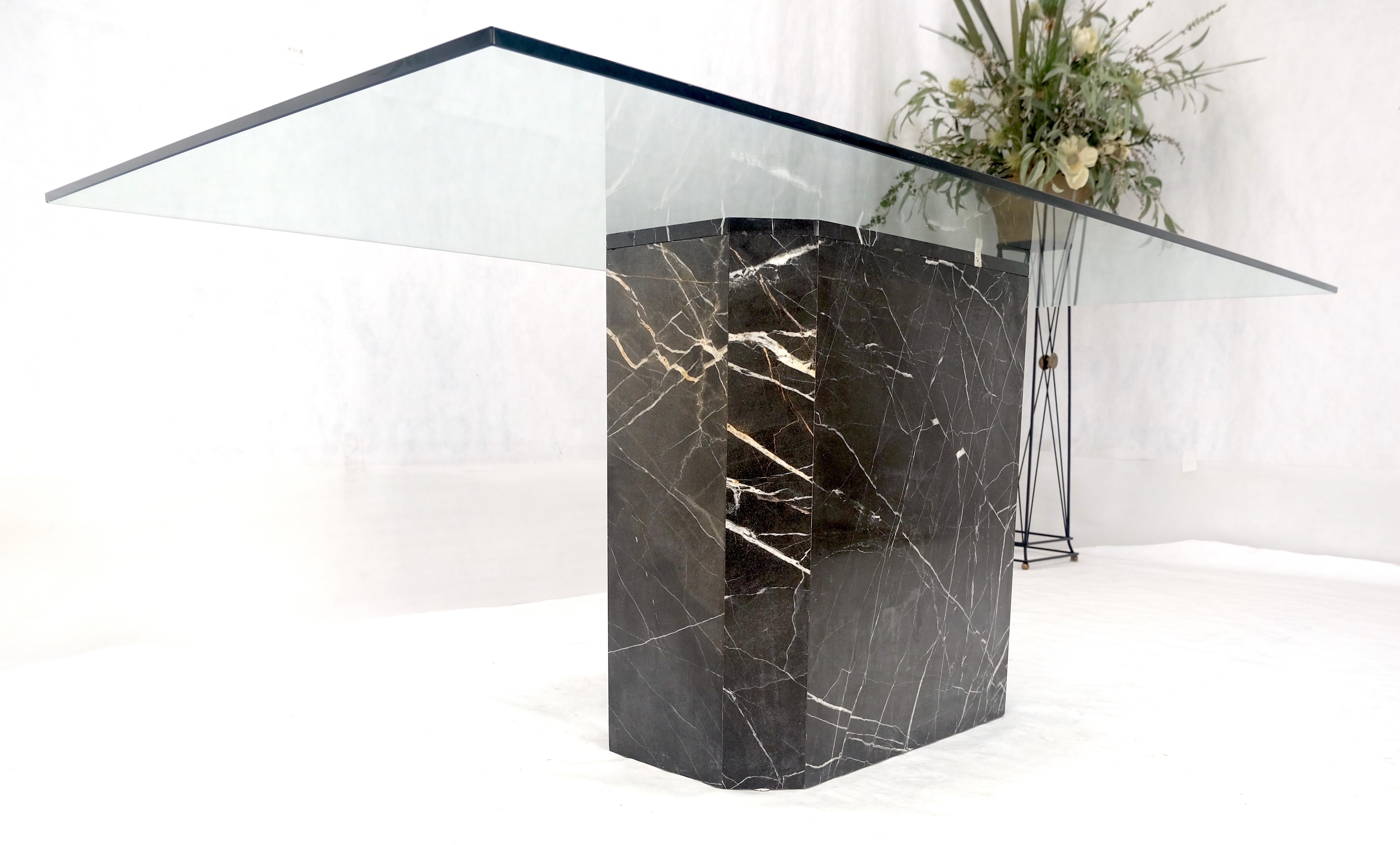 Italian Black Marble Base 35x71