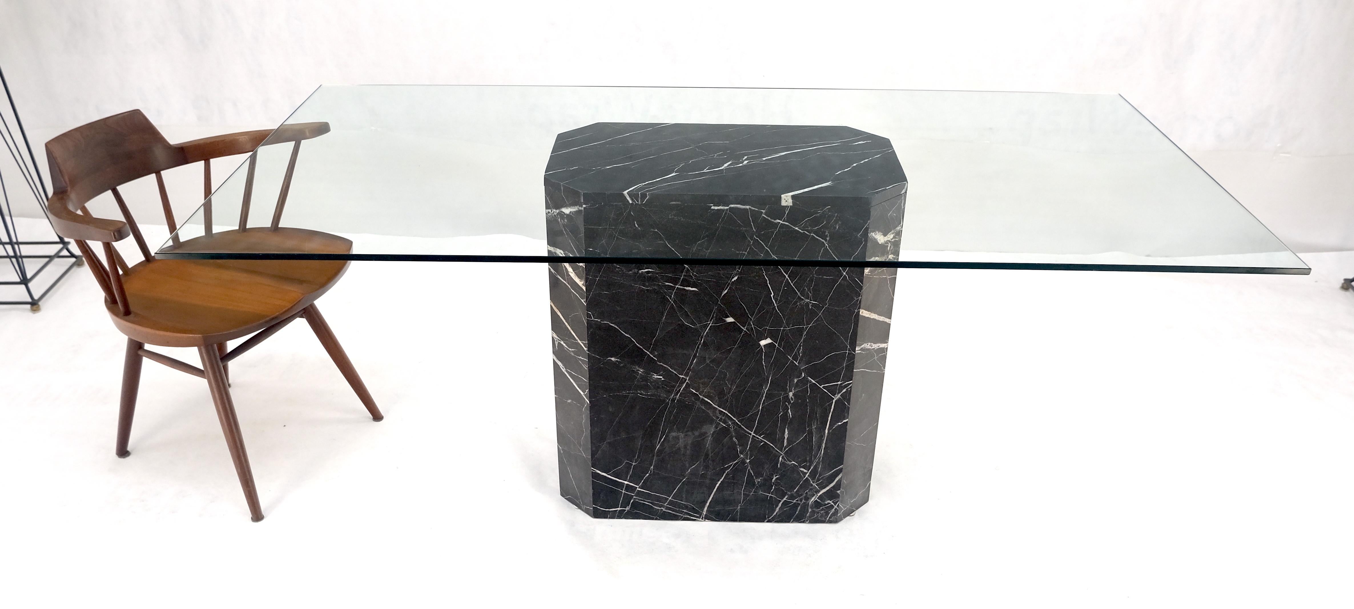 Italian Black Marble Base 35x71