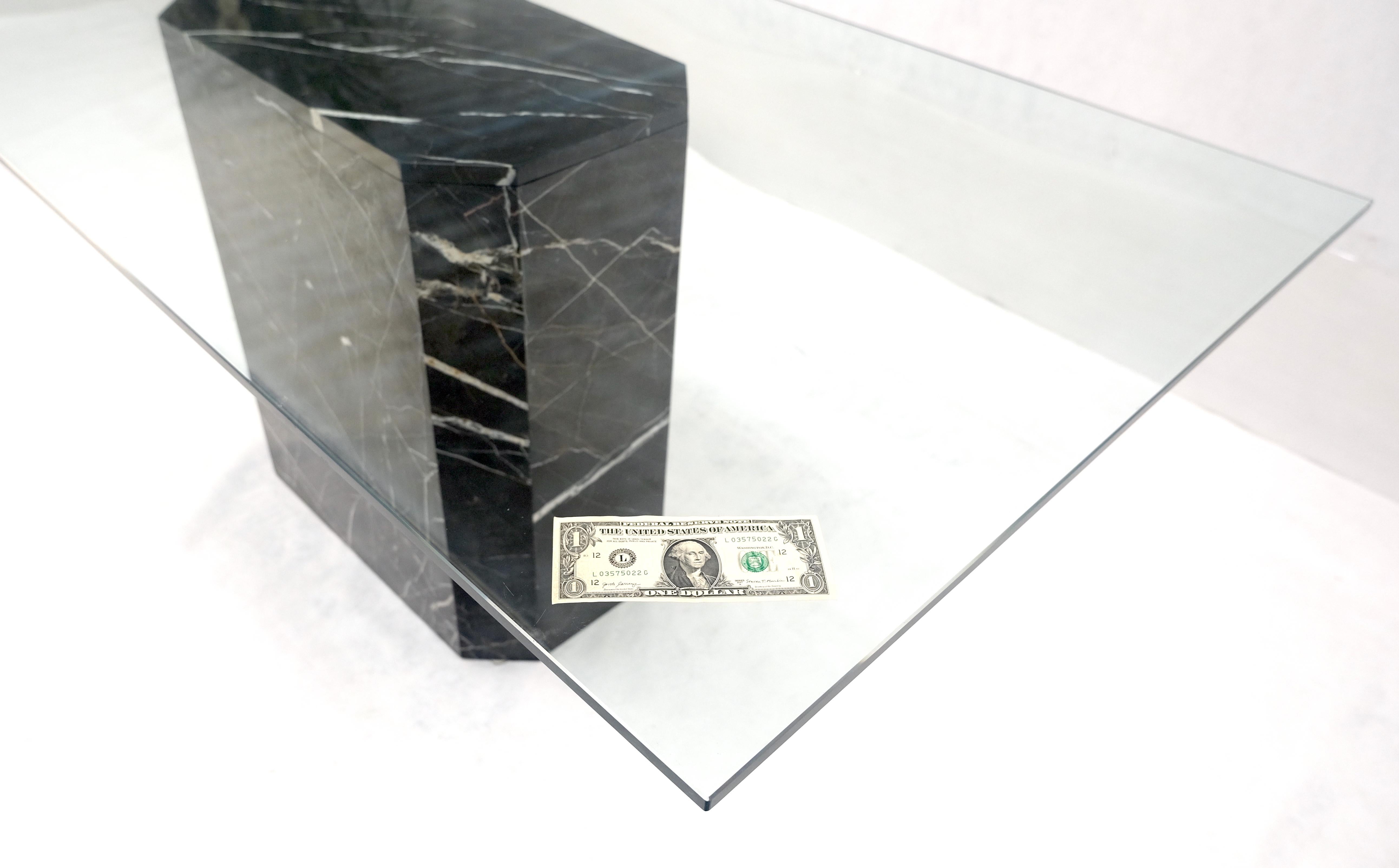Italian Black Marble Base 35x71