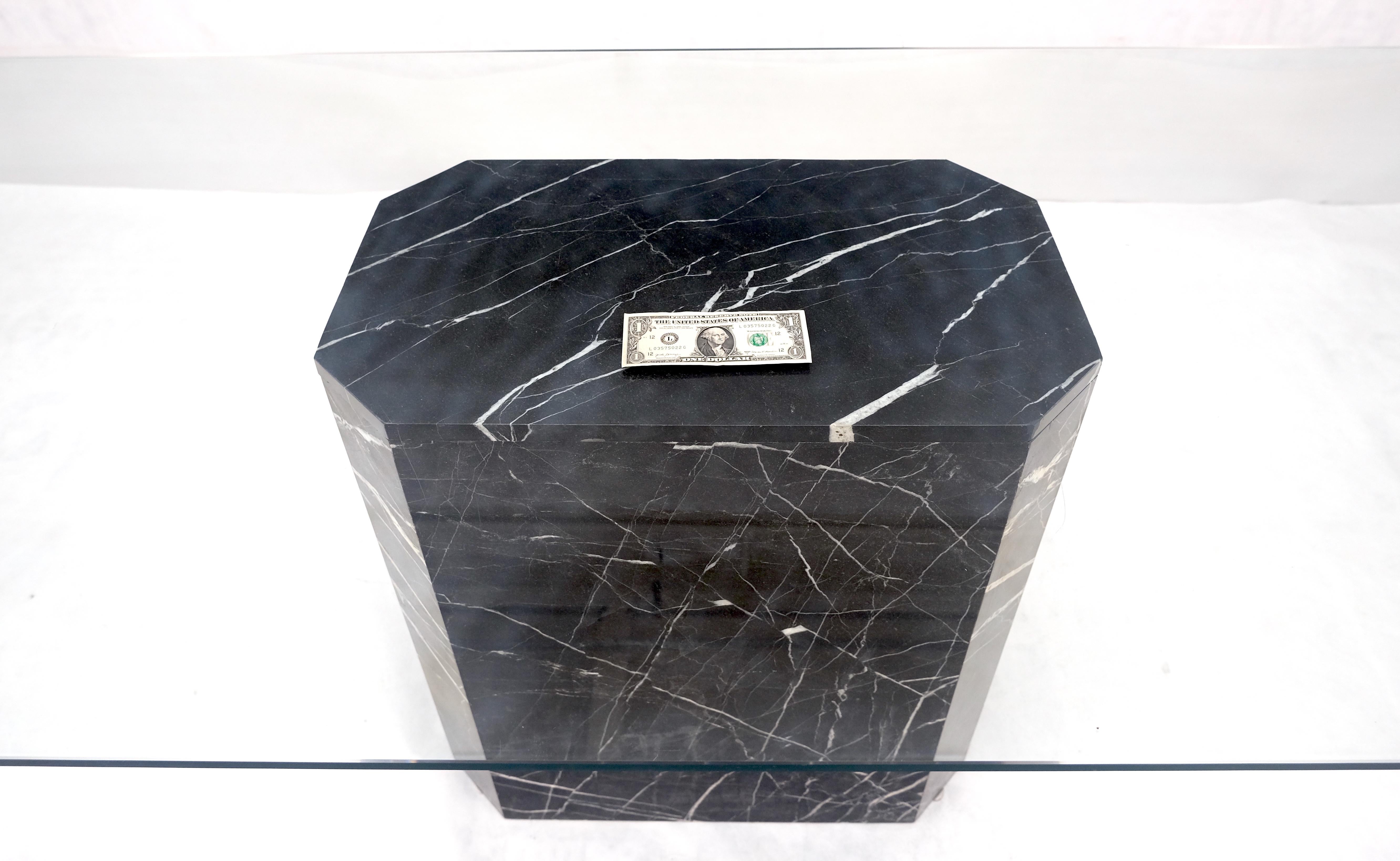 Italian Black Marble Base 35x71