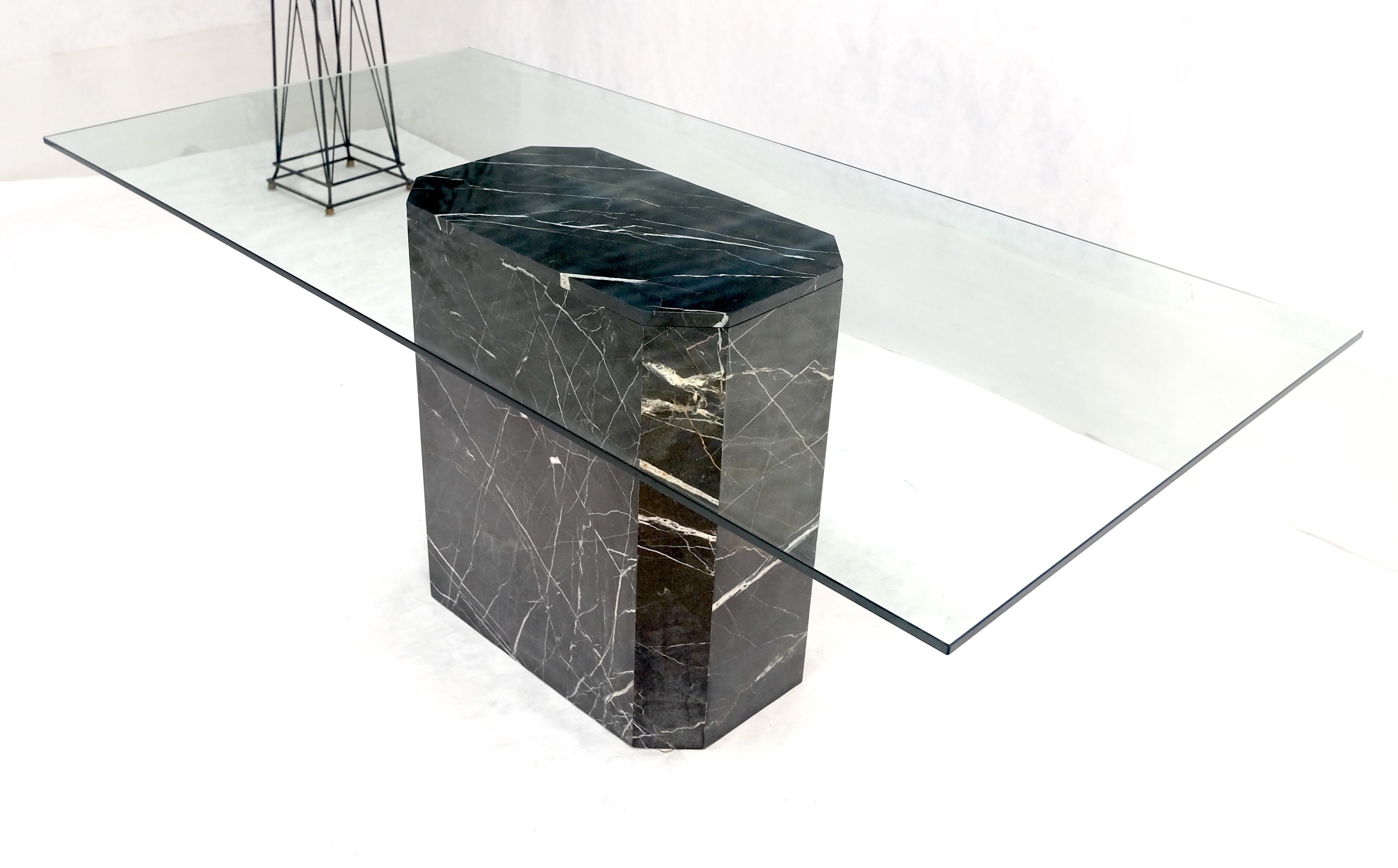 Italian Black Marble Base 35x71