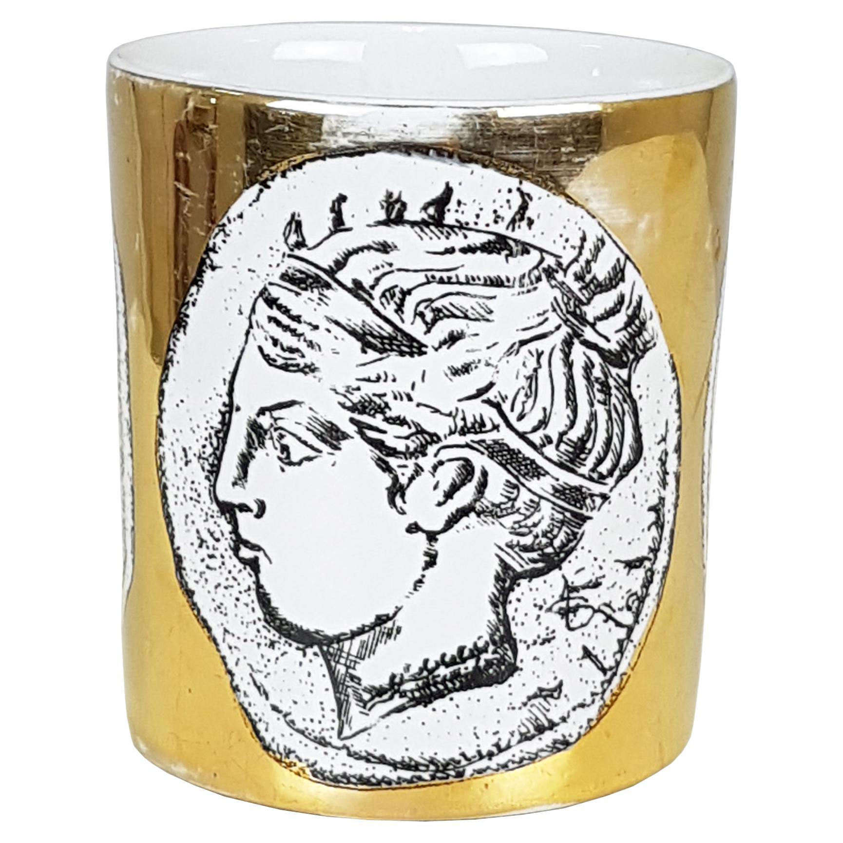 1920s Burl Wood Pen Cup or Pencil Holder For Sale at 1stDibs