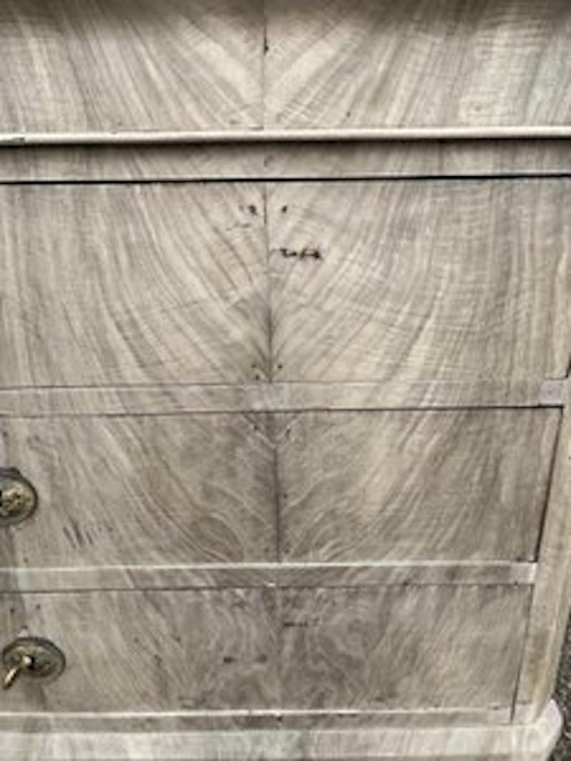 Italian Bleached Walnut Carlo X Chest Of Drawers / Dresser 8