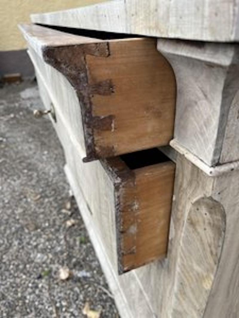 Italian Bleached Walnut Carlo X Chest Of Drawers / Dresser 12