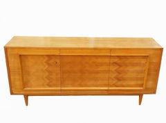 Italian Blond 1950's Sideboard Attributed to Vittorio Dassi