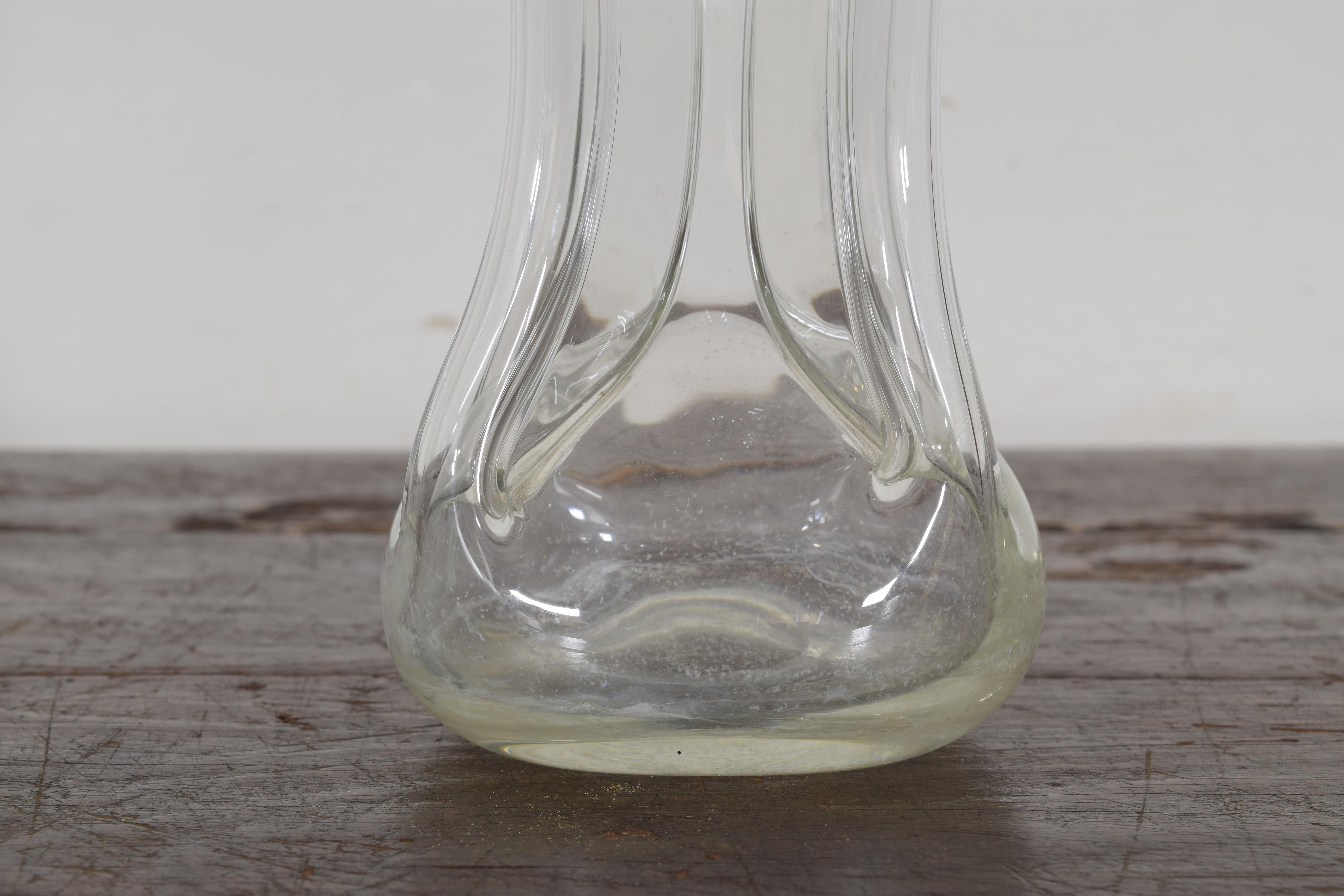 Italian Blown Glass Decanter, 20th Century 2