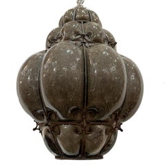 Italian Blown glass Lantern