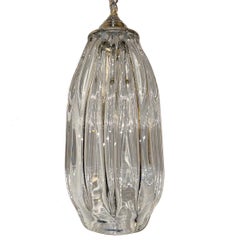 Italian Blown Glass Light Fixture