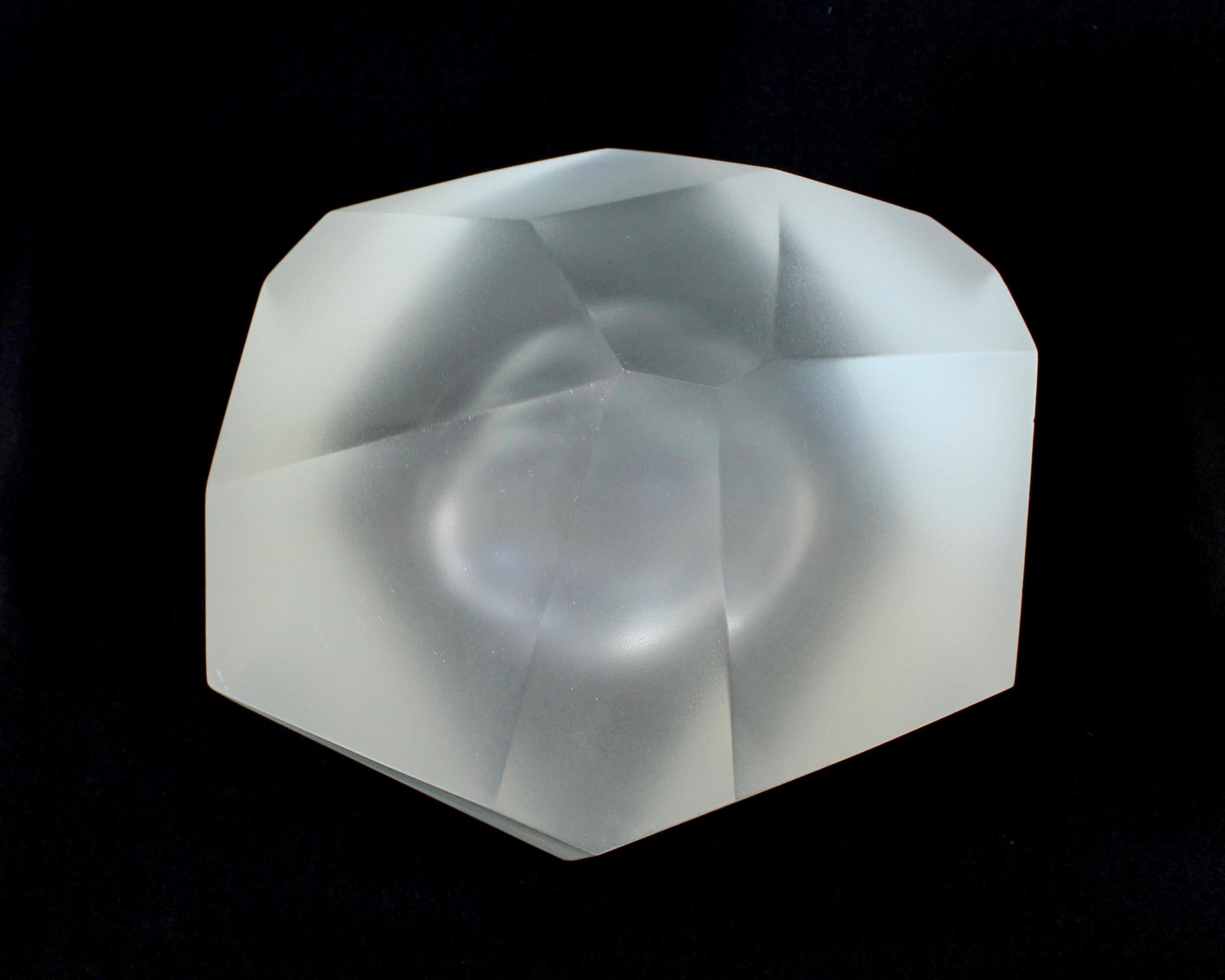 Italienische Skulptur aus mundgeblasenem Glas von Massimo Micheluzzi, Murano, 2021 im Angebot 5