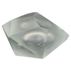 Italian Blown Glass Sculpture by Massimo Micheluzzi, Murano, 2021