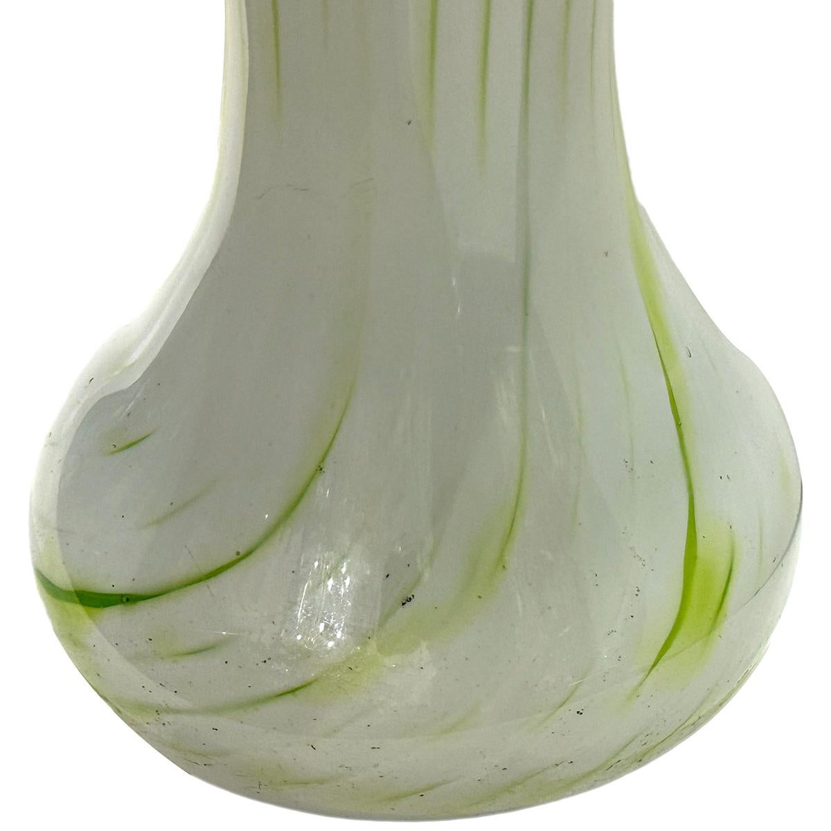 Italian Blown Glass Table Lamp For Sale 1