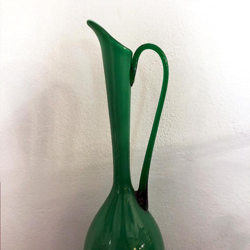 Italian Blown Murano Glass Vase, 1960s 1