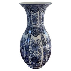 Italian Blue and White Vase by Ardalt Blue Delfia