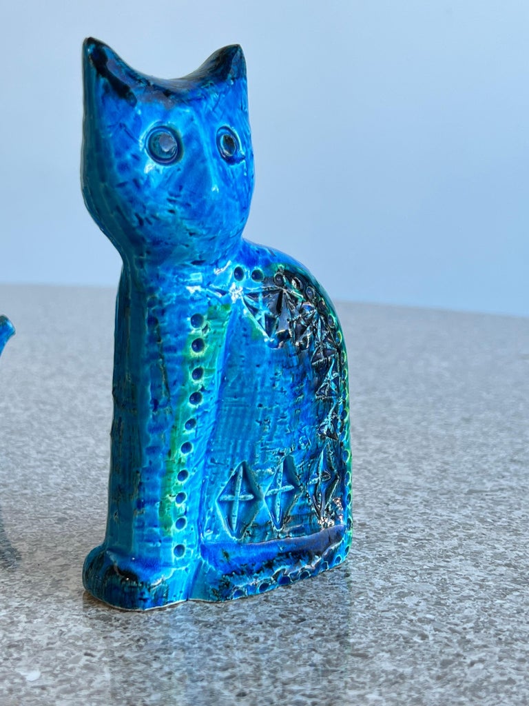 Italian Blue Rimini Ceramics by Flavia Montelupo at 1stDibs