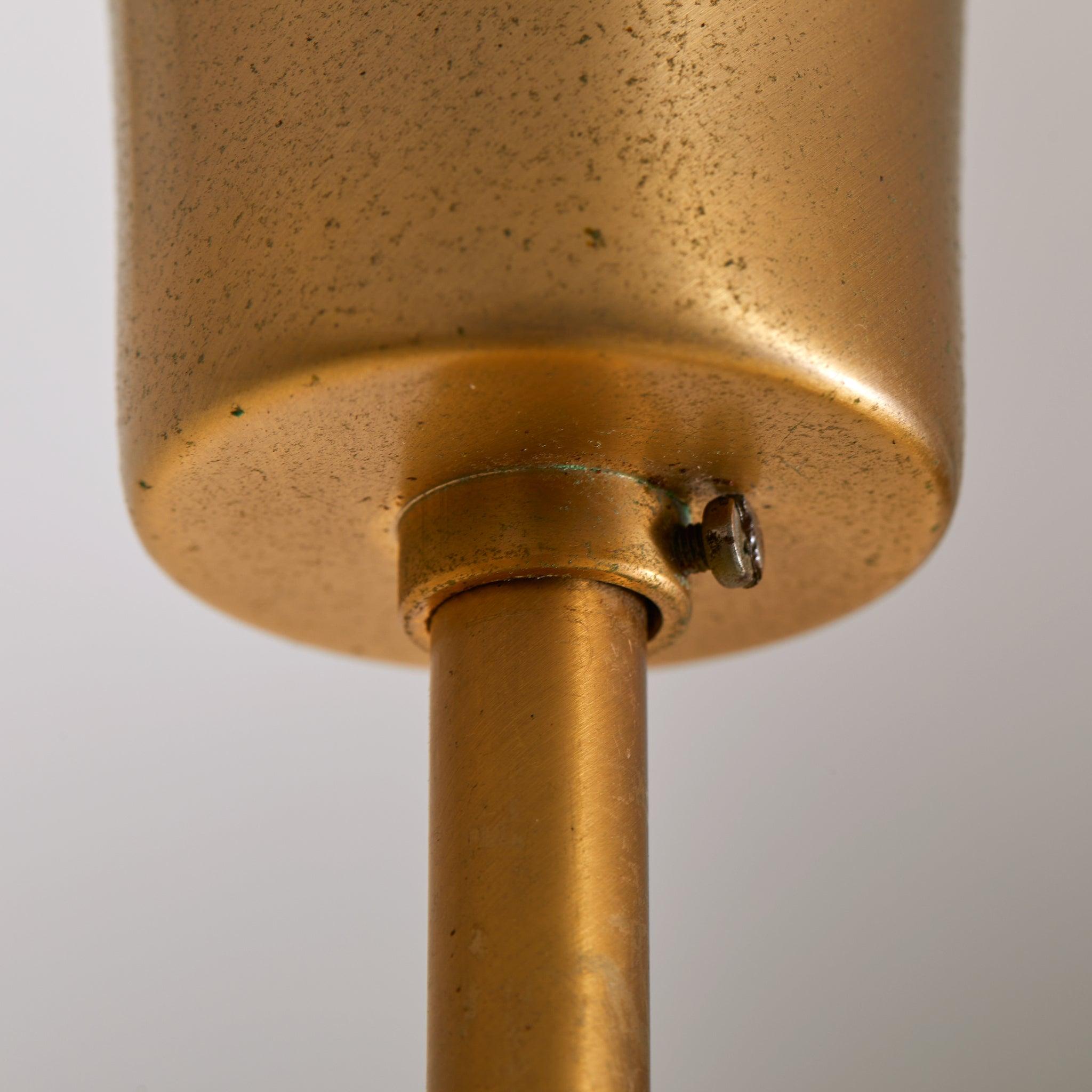 Italienischer Anhänger aus blau gestreiftem Murano-Glas von La murrina, 1970er Jahre - 2 verfügbar im Zustand „Gut“ im Angebot in Chicago, IL