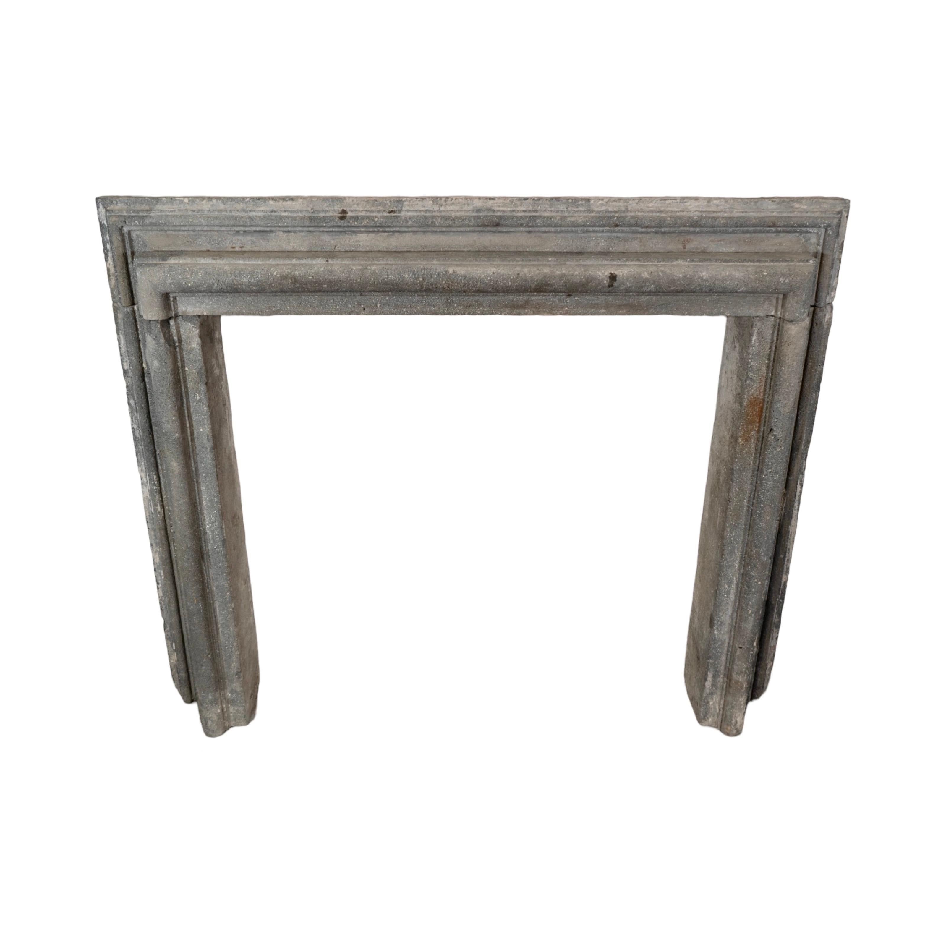 Italian Bluestone Mantel 1