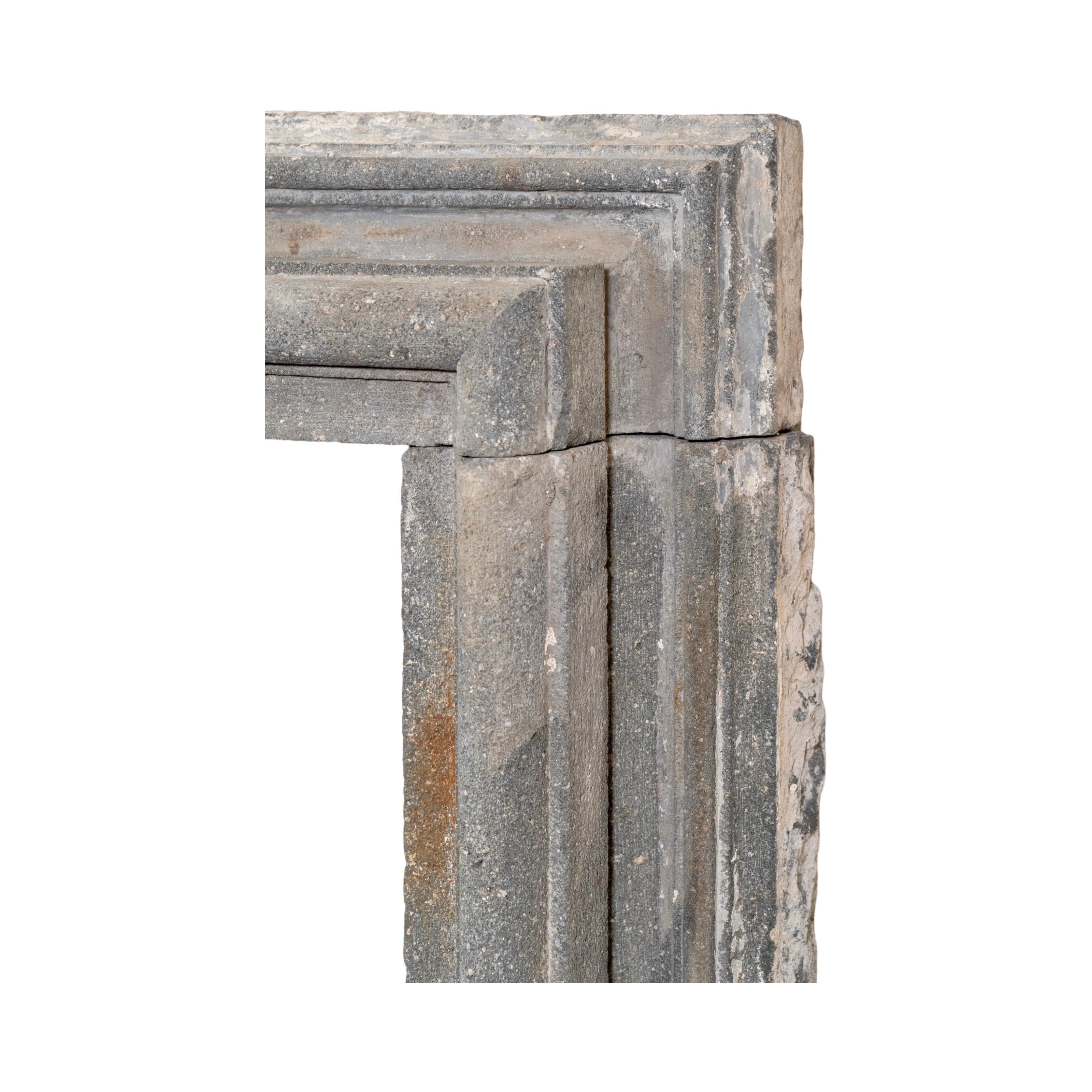Italian Bluestone Mantel 2