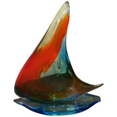 Italian Blown Glass Sculpture