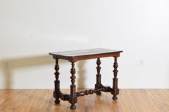 Italian, Bologna, Louis XIV Period Carved Walnut Table, Late 17th Century