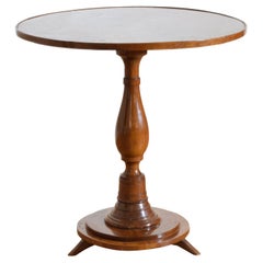 Italian, Bologna, Neoclassical Period Turned Walnut Center Table, Ca. 1820 Italian, Bologna, Neoclassical Period Turned Walnut Center Table, Ca. 1820